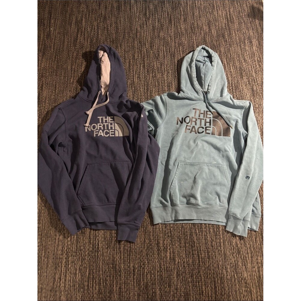 The North Face Pullover Hoodie Flawed Blue Bundle Size Small Medium